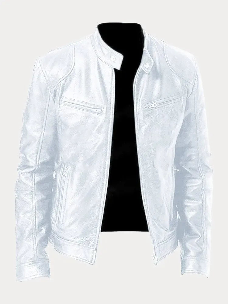NERO│CHAQUETA DE CUERO ELEGANTE