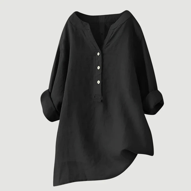 EMMA | BLUSA MANGA LARGA  ELEGANTE PARA MUJER