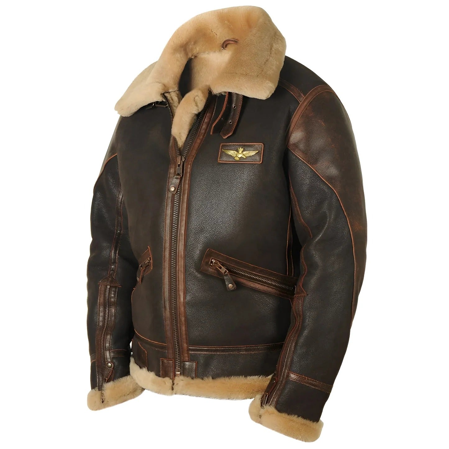 FORCE™ │ CHAQUETA DE CUERO CALIDA